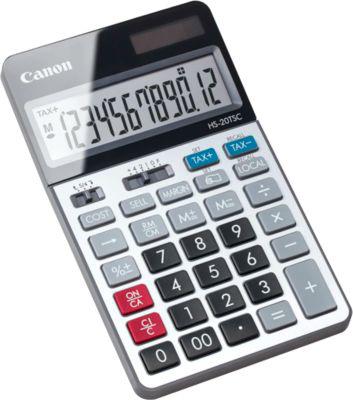 Canon HS-20TSC Tischrechner, Gewinn-/Kosten-/Handelsspanne, Steuerrechner brutto/netto, Währungsumrechnung, 00-Taste, 3-Tasten-Speicher