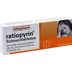Ratiopyrin Schmerztabletten 20 ST