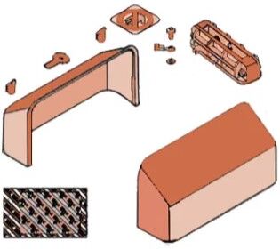 Faac 3905745 Confezione Ricambio Accessori Skinpack Per Motore 746 - 844 Er Cr