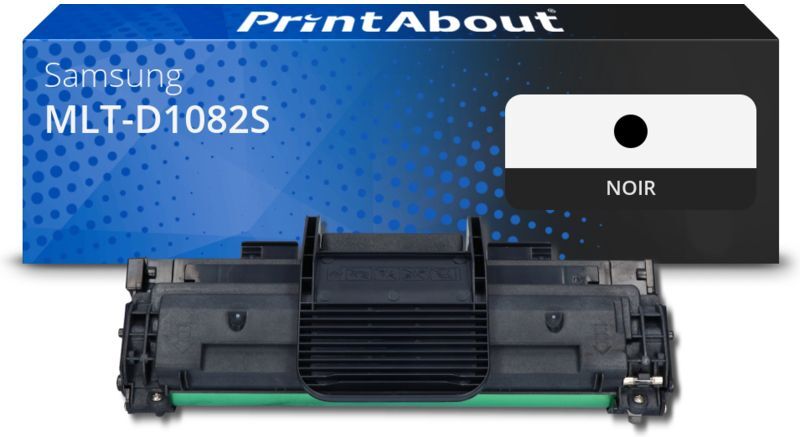PrintAbout Toner compatible Samsung MLT-D1082S (SU781A) - Noir Noir