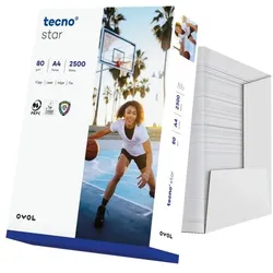 tecno Maxi-Box Kopierpapier »Star« weiß
