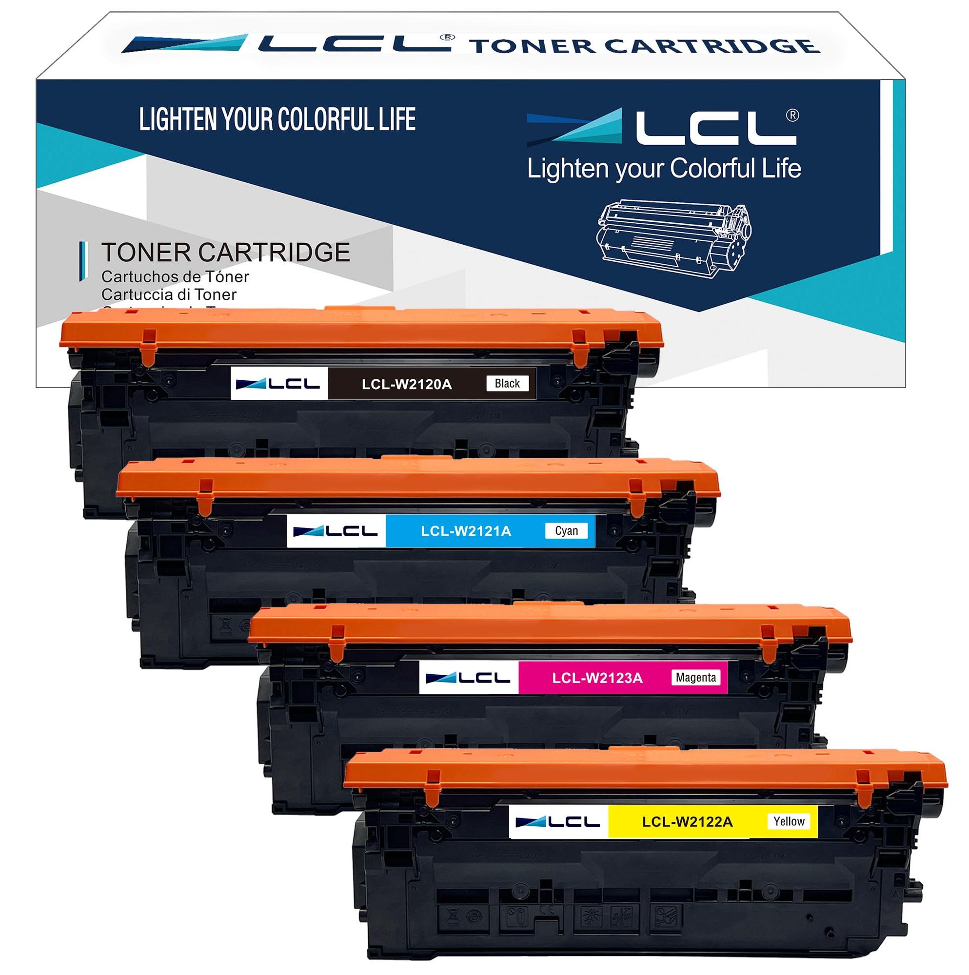 4er-Pack 212A Tonerkartuschen, Kompatibel mit HP Color Laser Enterprise