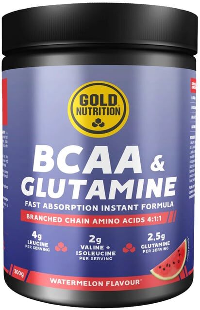 Gold Nutrition BCAA POWDER 300g Melancia