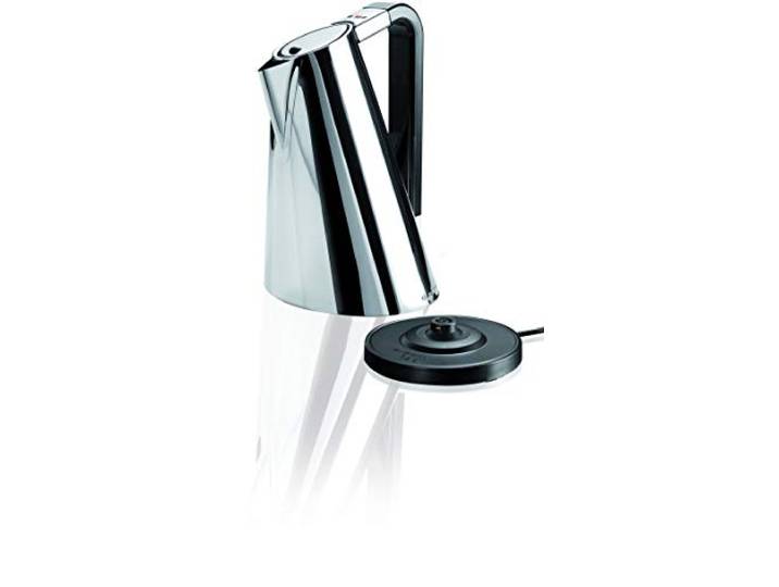 BUGATTI\, Vera Easy\, Bouilloire électrique avec filtre anti-calcaire amovible\, Capacité 1\,75 litres\, 2180 W\, Corps en acier inoxydable\, Couleur Chrome