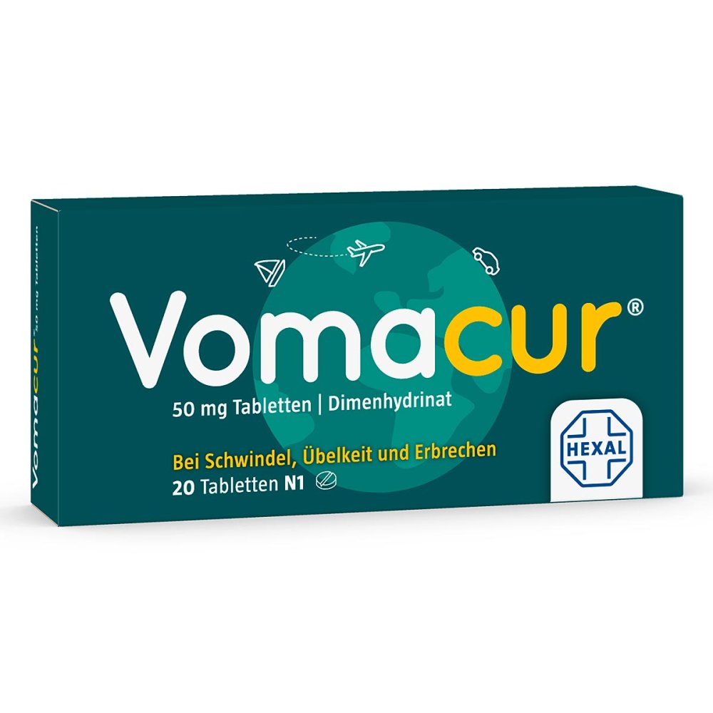 Hexal AG Vomacur® 50 mg Tabletten 03815234
