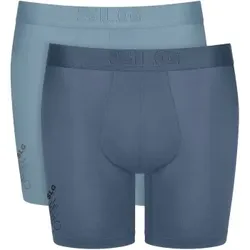 Sloggi 2P SLG Base Soft Short Blau Muster Large Herren