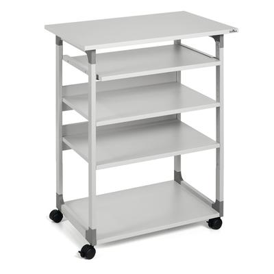 Durable PC Arbeitsstation System Computer Trolley 75VH grau