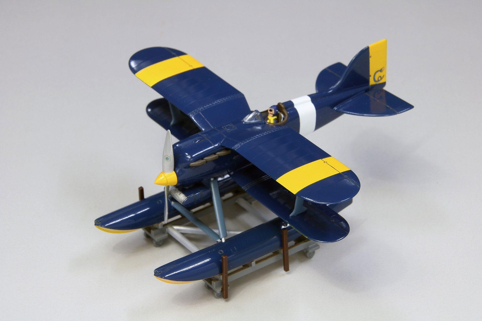 Fine Porco Rosso modelbouwpakket 1/72 Curtiss R3C-0 vliegbootprototype