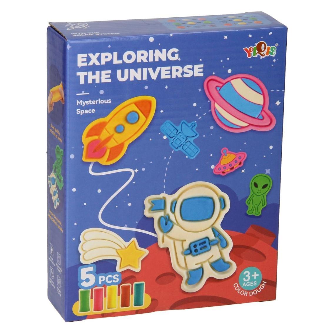 Lobbes Space Clay Set - 5 Farben Ton (66853486)
