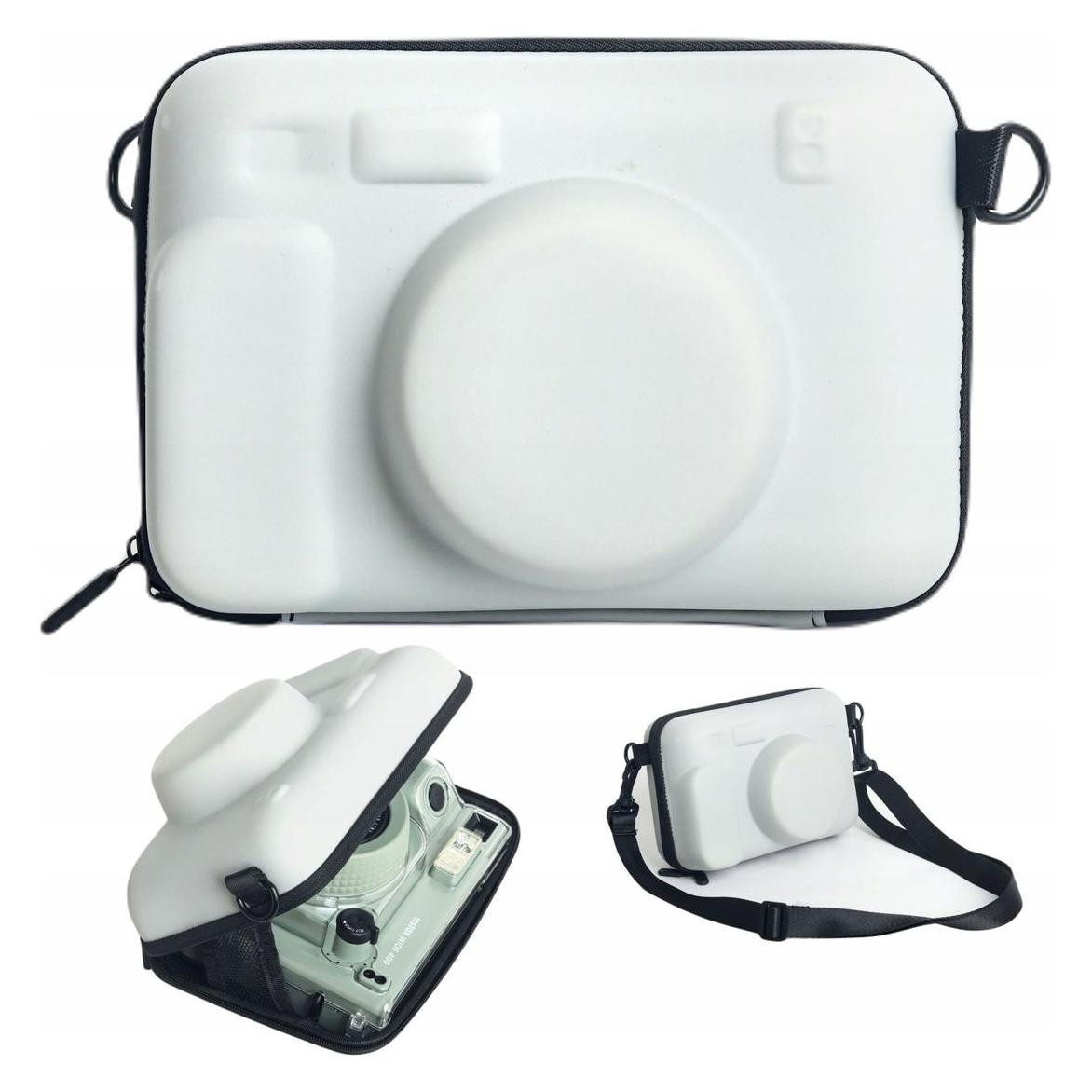 Loveinstant Futerał Etui Pokrowiec Hard Case Osłona Do Fuji Fujifilm Instax Wide 400 / Szary (LOVEINSTANT)