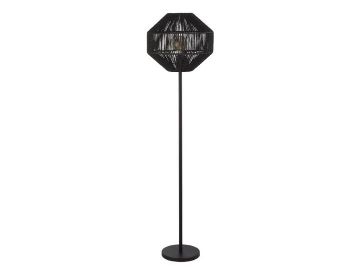 Zwarte schemerlamp Wicker Searchlight - EU11202-1BK