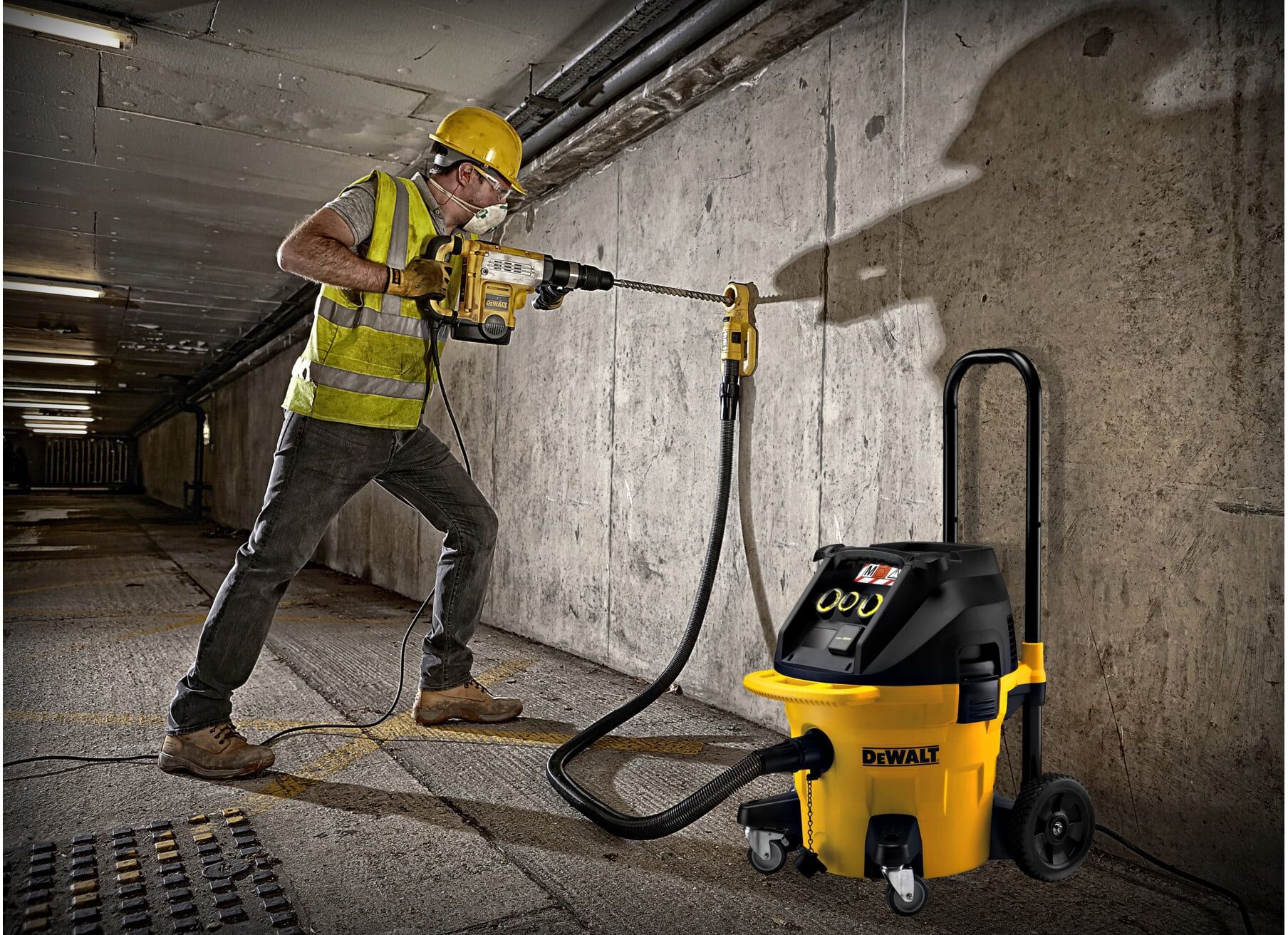 DEWALT Absaugung SDS-max Bohren (DWH050-XJ)
