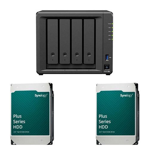 Synology DS925+ DiskStation + 32 TB 2x Synology Plus 3.5" SATA 6Gb/s Festplatte 16 TB DS925+ & HAT3310-16T