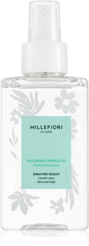 Millefiori Milano Laundry Patchouli Smeraldo parfum de linge spray 100 ml