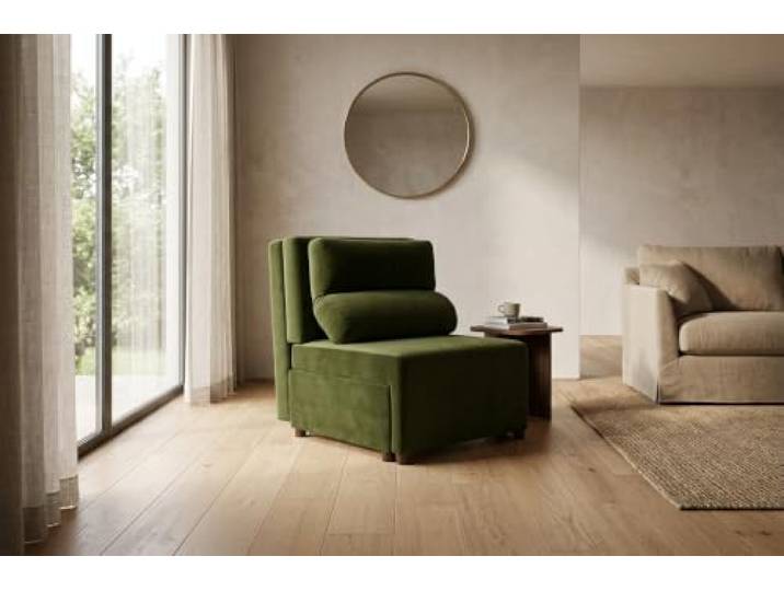 Family Meble Schlafsessel Kimo Monolit – Variante Aura Royal 313