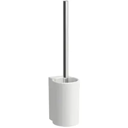 LAUFEN Val WC-Bürstengarnitur H8722820000001 mit Bürste, 15x10x36cm, weiß