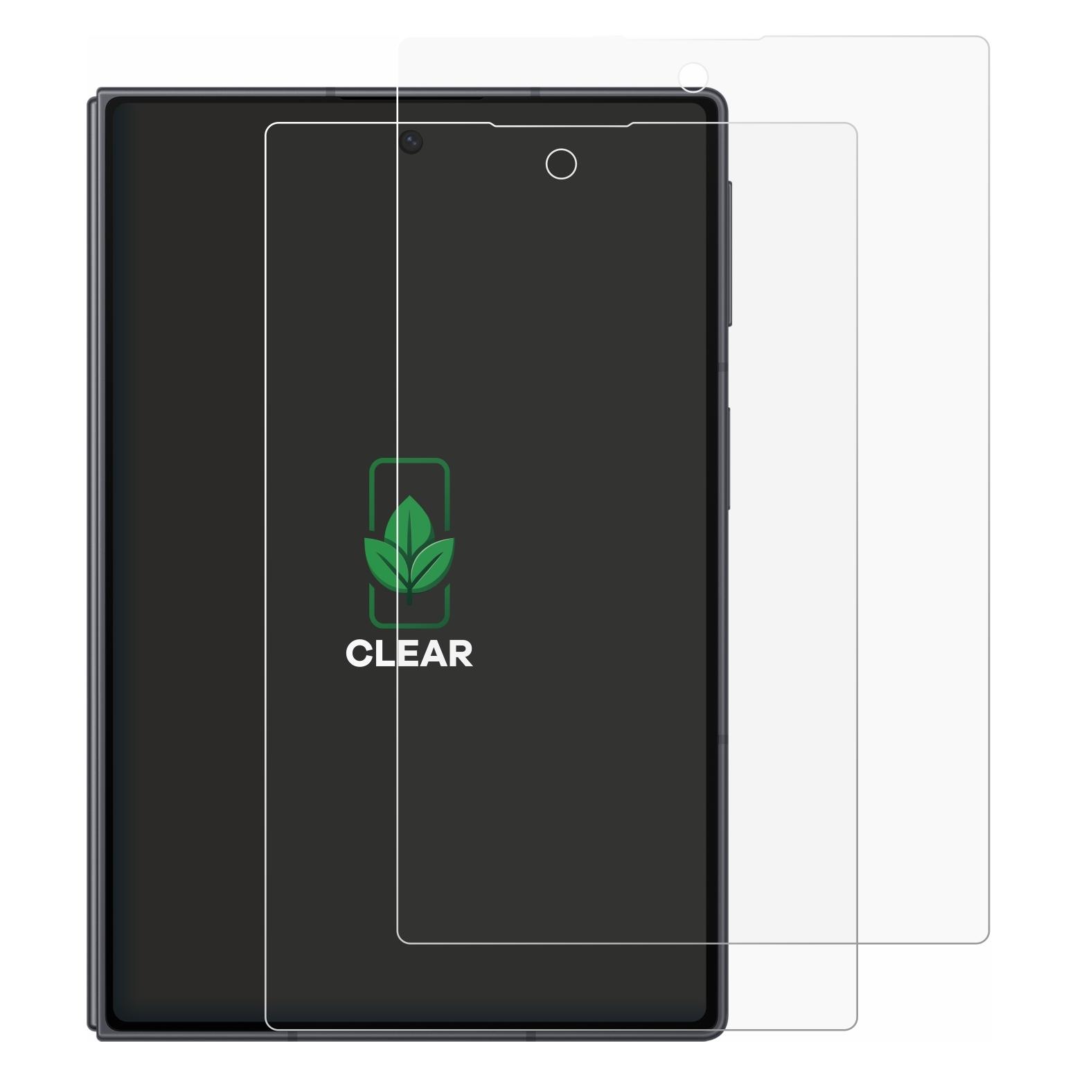 ScreenLeaf Schutzfolie für Samsung Galaxy Z Fold 8 Displayschutz Display Schutz Folie Klar Transparent (2 Stk., Samsung Galaxy Z Fold8) (6164246)