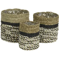 Pflanzkorb (DH 20x20 cm) - braun - DH 20x20 cm