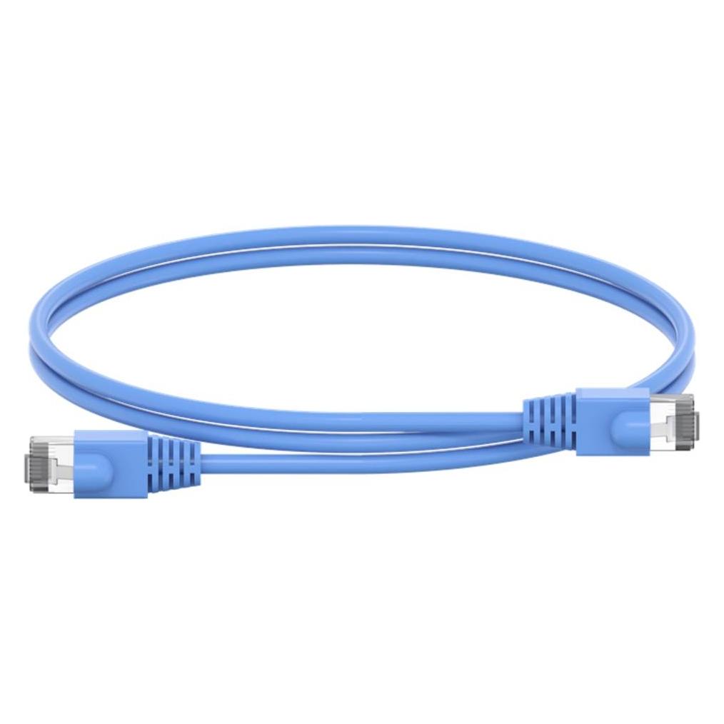 Striebel & John Striebel ZLPBL100 Patchleitung RJ45 1000mm m.Stecker blau 2CPX054391R9999 (UTP, CAT8.1, 1 m) (2CPX054391R9999)