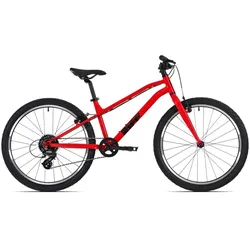 Rock Machine RIFF Jr 24 Kinderfahrrad Gloss Fire Red 24