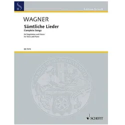 Sämtliche Lieder, Fachbücher von Richard Wagner