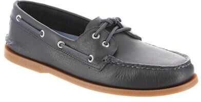 Sperry Top-Sider A/O 2-Eye Pullup - Mens 7 Navy Oxford Shoes Medium