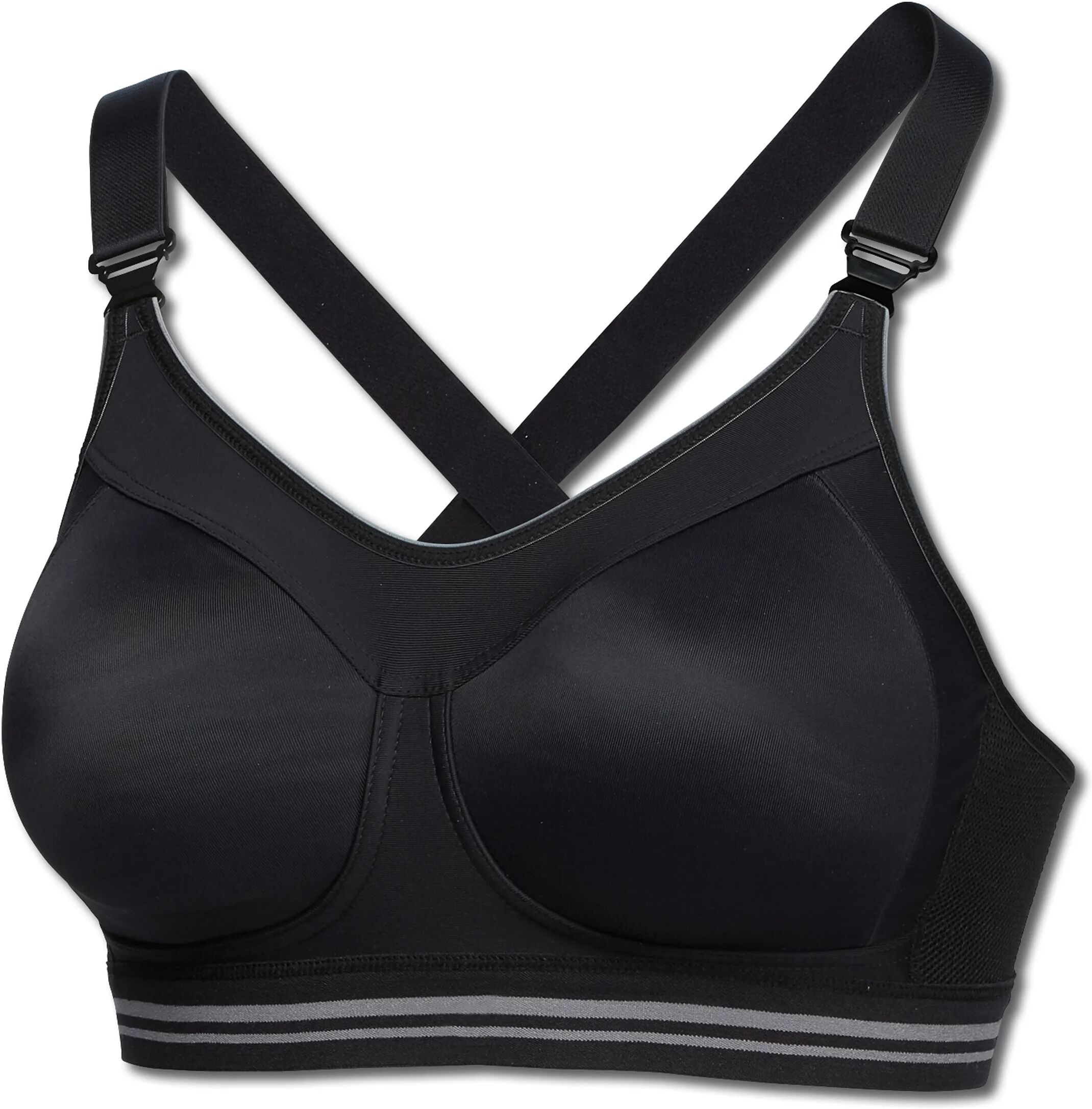 Schiesser Sport-BH High Impact - Damen - Gr. 85B - schwarz