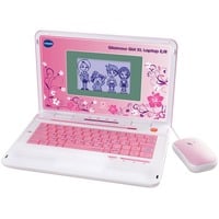 Glamour Girl XL Laptop E/R, Lerncomputer weiß/rosa