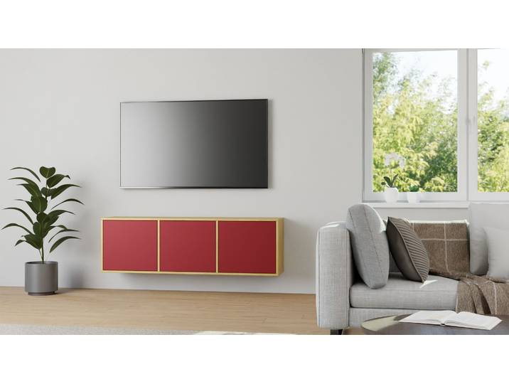 Hänge Sideboard – kostenlose Holzmuster Eiche Natur geölt