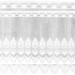 Arsvita Bistrogardine mit Stangendurchzug "Jacquard" 160x60 cm - Alba