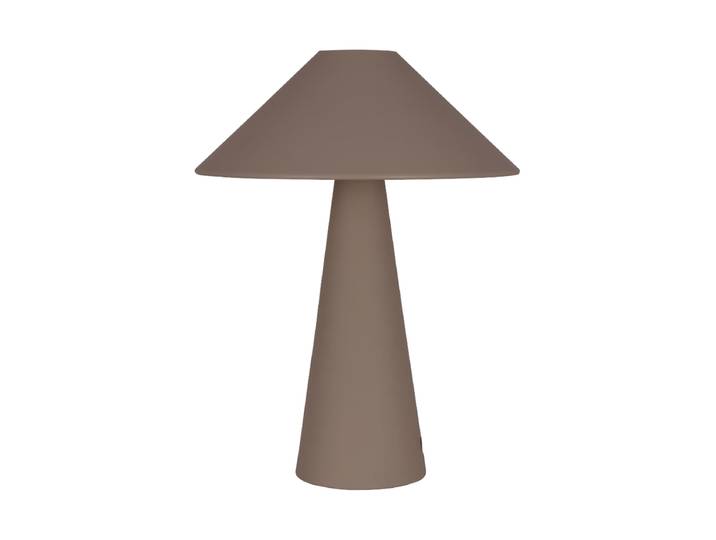 Design Tischlampe „Cannes“ Ø 30/ H 40 cm Mocha Globen Lighting