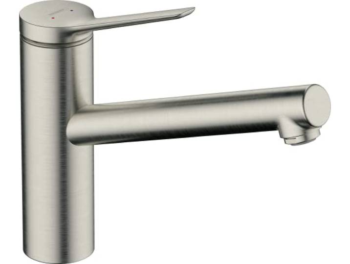 hansgrohe Zesis M33 Mitigeur de cuisine 150 1 jet\, aspect acier inox\, 74802800
