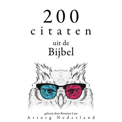 200 citaten uit de Bijbel - Anonymous, Audio, 9782821156425
