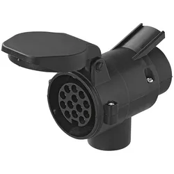 ProPlus 343515 Anhänger Adapter von 7 auf 13 polig mit Konstante (+)