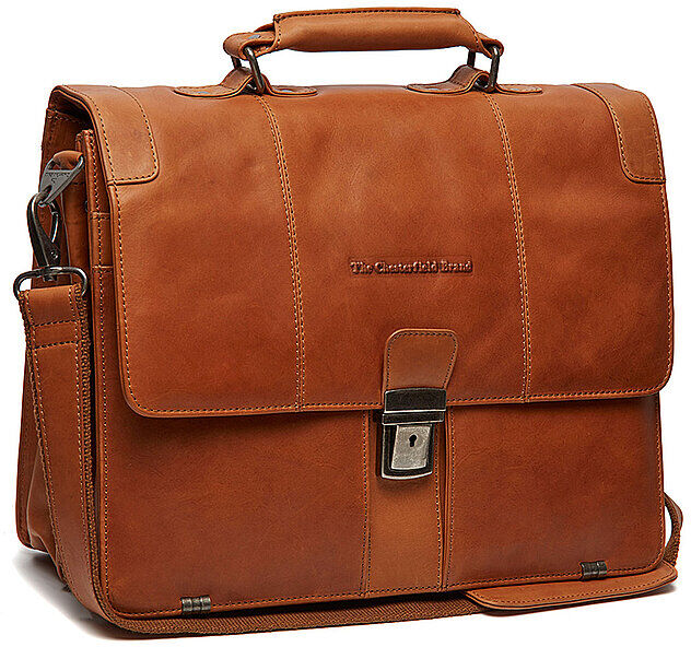 THE CHESTERFIELD BRAND Ledertasche - Aktentasche STUTTGART 14 camel EG