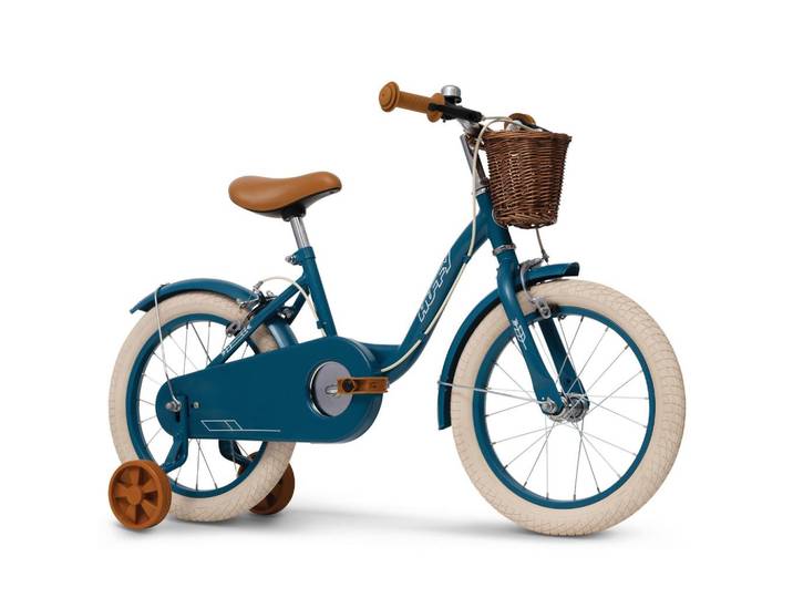Kinderfahrrad Vintage Türkis, 16 Zoll