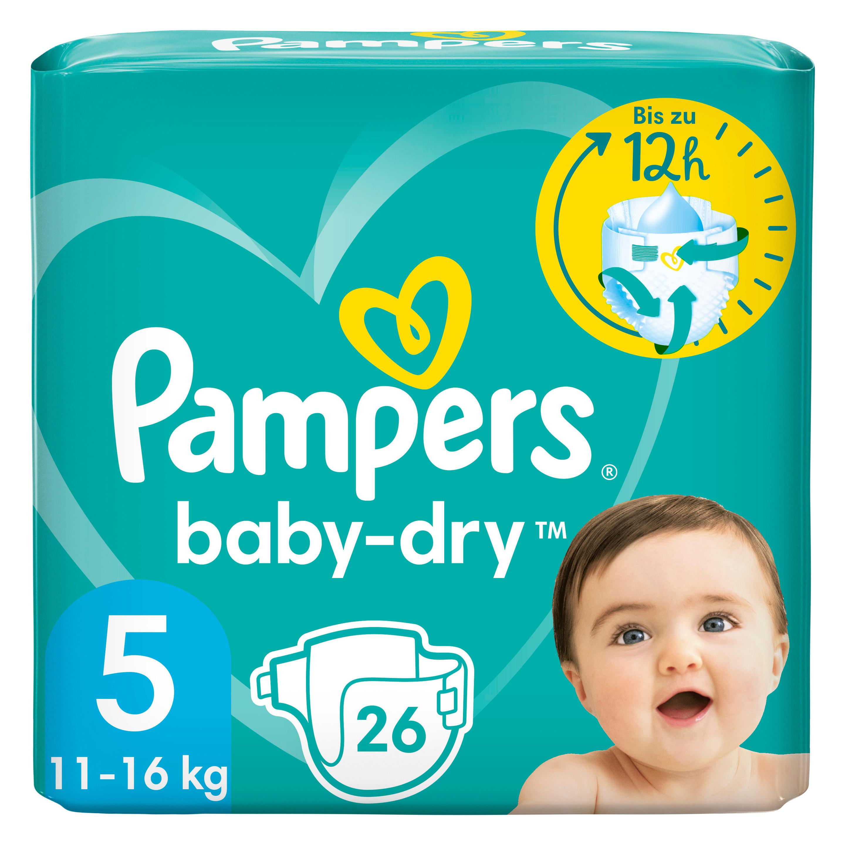 Pampers Baby-Dry (Gr. 5, 26 Stk.) (5704021007)