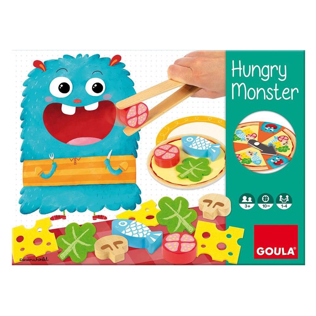 Goula Hungriges Monster (Deutsch, Englisch, Französisch, Niederländisch, 2 - 4 Spieler) (53172)