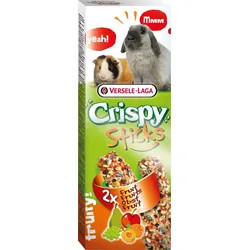 Crispy Sticks Kaninchen-Meerschweinchen Obst 2 Stück 110g Kleintiersnack