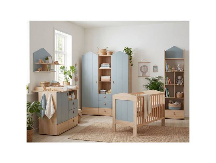 BABYZIMMER Mega-Set Roofy 6-tlg. 2-türig