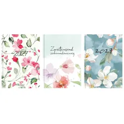 Herlitz Timer A5 Flower M.s. 2027