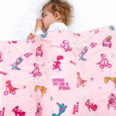 Shop Station Cute Dinosaur Flannel Throw Blanket Super Soft Plush Fleece Blanket For Bed, Sofa, Travel & Camping c 27.56 39.37 In