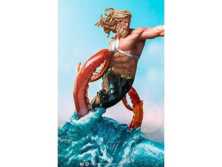 Iron Studios Deluxe - Aquaman Art Scale Statue (1/10) (DCCDCG43521-10)