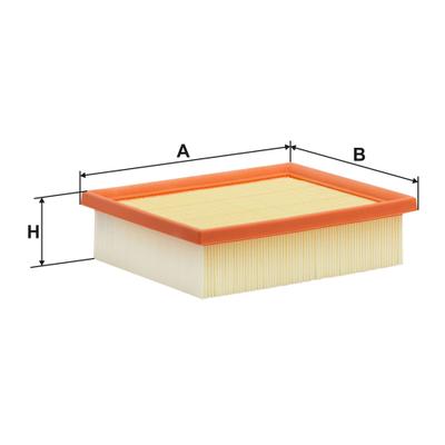 FILTRON Luftfilter AP 120/9 Filtereinsatz 57mm für MITSUBISHI