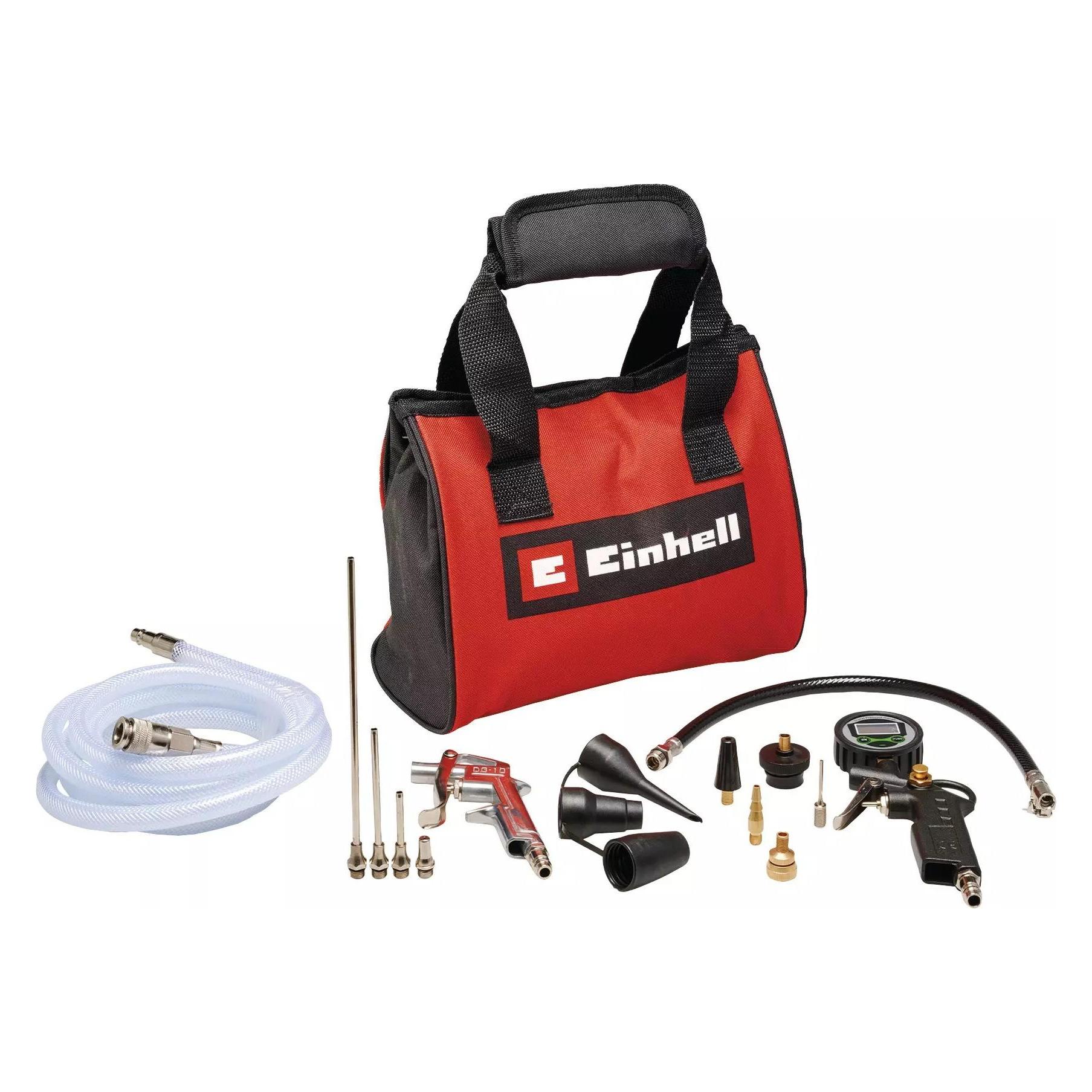 Einhell Druckluft-Set 15-tlg. mit Tasche (4139693)