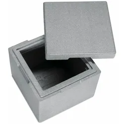 VEPATIM 4x Isolierboxen mit Deckel aus NeoporR 350 x 350 x 300 mm 12,5 Liter