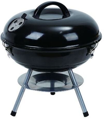 TrendLine Kugelgrill Mini Ø 34 cm, schwarz