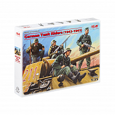 ICM - German Tank Riders (1942-1945) - 1:35 - 4 Figuren 307047