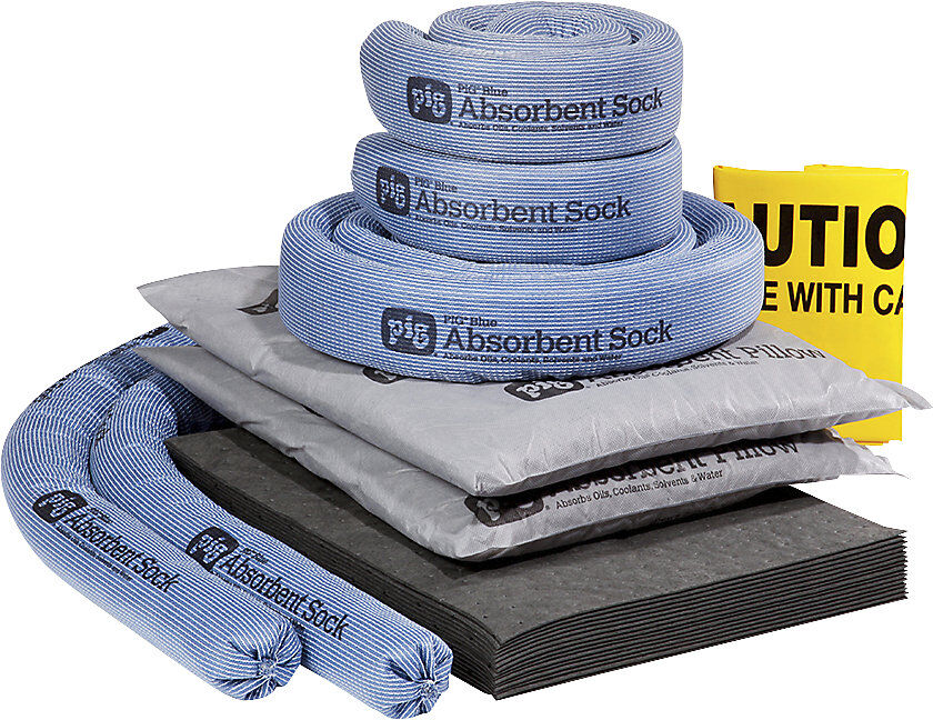 PIG Nachfüllpack für Sicherheitsfass, Ausführung universal, absorbiert 46 l
