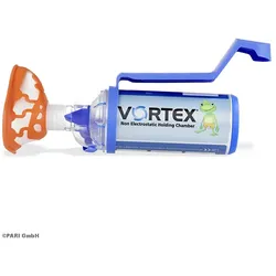 VORTEX Inhalierhilfe mit Babymaske Käfer (orange)
